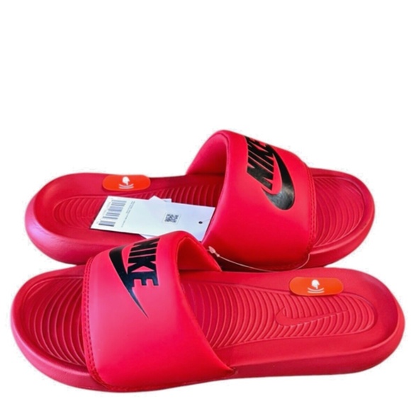 Nike Mens Victori‎ One Red Slides Size 7 Sandals main image 4